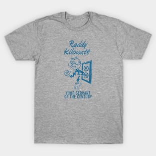 Reddy Kilowatt - Vintage Retrocolor Blue T-Shirt